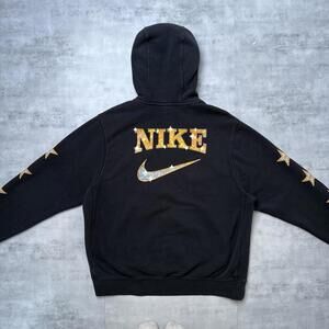 Y2K Nike NSW Club 3rd Coast graphic Basketball Hoodie Jacket